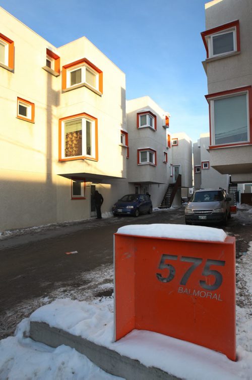 Condo development at 575 Balmoral Ave in Winnipeg-See story- Jan 04, 2016   (JOE BRYKSA / WINNIPEG FREE PRESS)