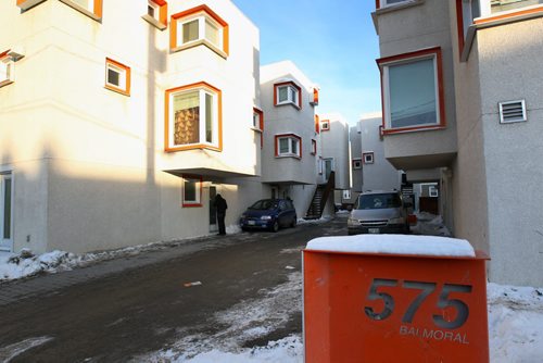 Condo development at 575 Balmoral Ave in Winnipeg-See story- Jan 04, 2016   (JOE BRYKSA / WINNIPEG FREE PRESS)