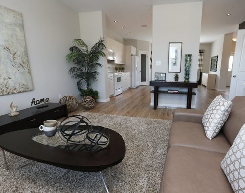 Homes. 148 Cherrywood Road in Bridgwater Trails. The view from the living room. Kensington Homes sales rep is Heather Daniels.  Todd Lewys story Wayne Glowacki / Winnipeg Free Press Jan. 4 2016