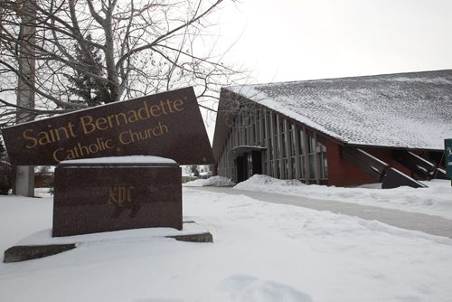 Parish St. Bernadette at 820 Cottonwood Road inside church- re fraud story- See Story- Jan 06, 2016   (JOE BRYKSA / WINNIPEG FREE PRESS)