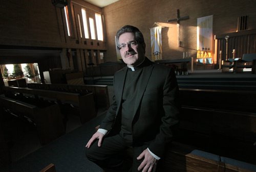 Rev. Robert Polz, organizer of Week of Prayer. See Brenda Suderman's story re: Week of prayer for Christian unity and other ecumenical efforts. January 8, 2016 - (Phil Hossack / Winnipeg Free Press)
