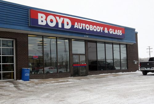 Boyd Autobody & Glass 3570 Portage Ave- See Biz Story- Jan 08, 2016   (JOE BRYKSA / WINNIPEG FREE PRESS)