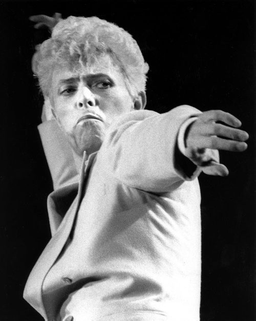 David Bowie concert September 14, 1983. Dave Johnson / Winnipeg Free Press