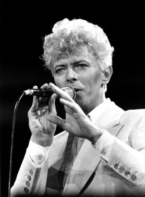 David Bowie concert September 14, 1983. Glenn Olsen / Winnipeg Free Press