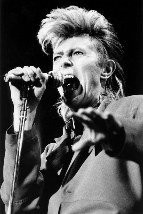 David Bowie concert August 19, 1987. Wayne Glowacki / Winnipeg Free Press