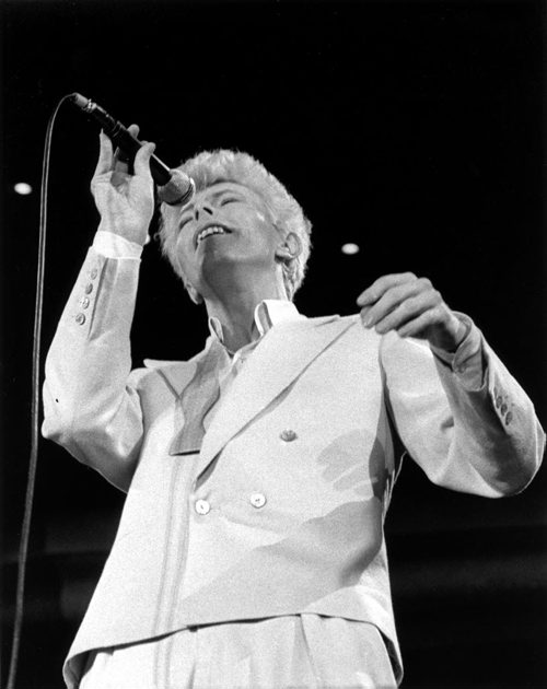David Bowie concert September 14, 1983. Glenn Olsen / Winnipeg Free Press
