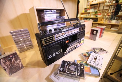 Urban Outfitters has boom boxes, cassettes and portable cassette players (Walkman's) on sale, part of the retro movement that is becoming more popular with young people. See Geoff Kirbyson's story.   Jan 13, 2016 Ruth Bonneville / Winnipeg Free Press