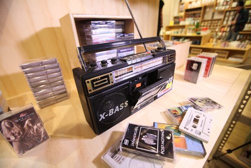 Urban Outfitters has boom boxes,, cassettes and portable cassette players (Walkman's) on sale, part of the retro movement that is becoming more popular with young people. See Geoff Kirbyson's story.   Jan 13, 2016 Ruth Bonneville / Winnipeg Free Press