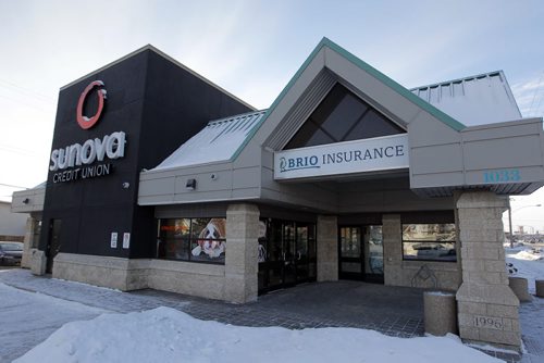 Brio Insurance branch that opened this past fall and is the first of  a number of new Brio branches that are expected to open in the city over the next few years. Brio is  a wholly-owned subsidiary of Sunova Credit Union. There is currently only one other branch, and its in Steinbach. BORIS MINKEVICH / WINNIPEG FREE PRESS January 19, 2016