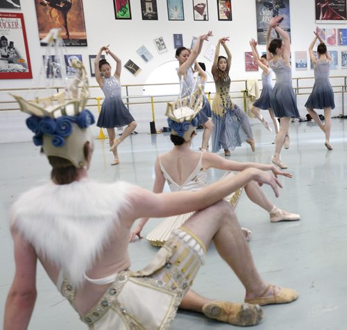 Canada's Royal Winnipeg Ballet dancers perform in a dress rehearsal Tuesday for their Going Home Star  Truth and Reconciliations National Tour that begins in Ottawa Jan.28.  This ballet was performed in Winnipeg in 2014, it  is a representation of the told and untold stories of residential school survivors. With the support of the Truth and Reconciliation Commission of Canada, it will be shared across Canada From January 28  April 9   see release. Wayne Glowacki / Winnipeg Free Press Jan. 19 2016