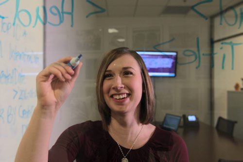 Subject: Serena Vandersteen, a 26-year-old computer software programmer, is the co-lead of the Winnipeg Chapter of Ladies Learning Code, a not-for-profit organization that aims to empower women and girls with the skills they need to go into tech. See Jen's story.   Jan 21, 2016 Ruth Bonneville / Winnipeg Free Press