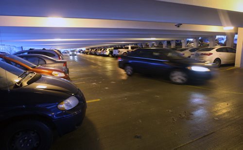 The multi-level parkade near the St Boniface Hospital-See Larry Kusch Saturday Special story- Jan 29, 2016   (JOE BRYKSA / WINNIPEG FREE PRESS)