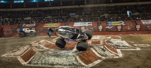 The Maple Leaf Monster Jam Tour roared into the final day at the MTS Centre Sunday afternoon, continuing on it's Canadian Tour in Edmonton next weekend. 160131 - Sunday, January 31, 2016 -  MIKE DEAL / WINNIPEG FREE PRESS