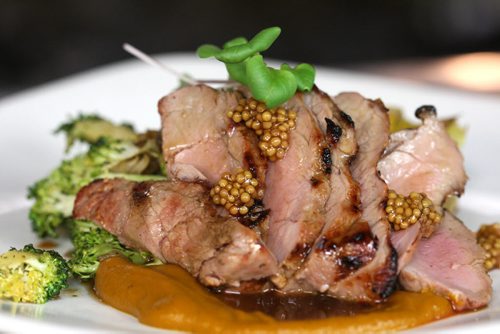 In Fernos Bistro- 312 Des Meurons St- Pork tenderloin  special-See David Sanderson This City Feature  Feb 04, 2016   (JOE BRYKSA / WINNIPEG FREE PRESS)