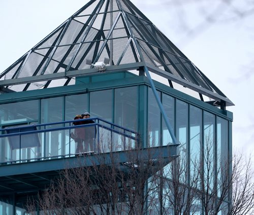 People visiting The Forks, Friday, February 5, 2016. (TREVOR HAGAN/WINNIPEG FREE PRESS)