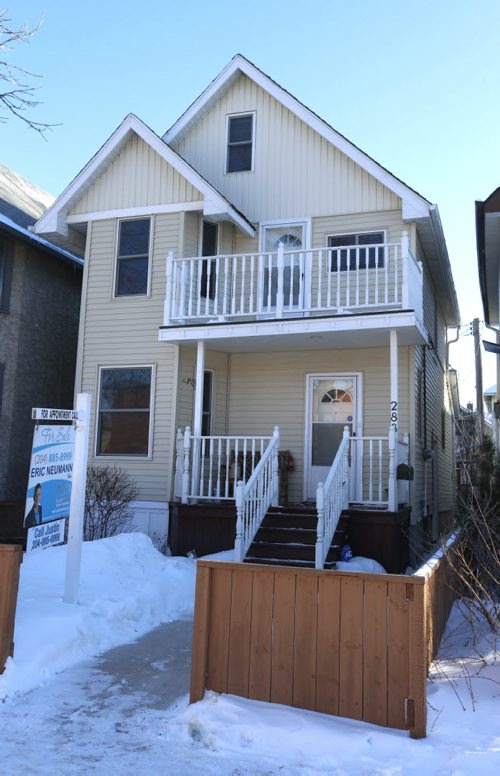 Homes. 288 Traverse Avenue in St. Boniface.   The realtor is Eric Neumann. Todd Lewys story Wayne Glowacki / Winnipeg Free Press Feb.9 2016