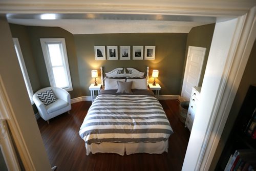 Homes. 288 Traverse Avenue in St. Boniface.  Master bedroom on the second floor. The realtor is Eric Neumann. Todd Lewys story Wayne Glowacki / Winnipeg Free Press Feb.9 2016