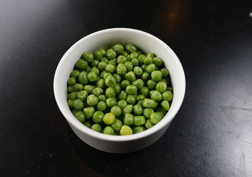Fresh sweet peas is one of the ingredients in the recipe for Traditional Green Pea Soup.This was prepared at the Marion Street Eatery. Bart Kives story Wayne Glowacki / Winnipeg Free Press Feb.11 2016