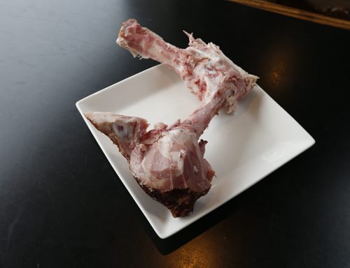 A ham bone is one of the ingredients in the recipe for Traditional Green Pea Soup.This was prepared at the Marion Street Eatery. Bart Kives story Wayne Glowacki / Winnipeg Free Press Feb.11 2016
