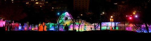 The Great Ice Show at The Forks, Friday, February 12, 2016. (TREVOR HAGAN/WINNIPEG FREE PRESS)