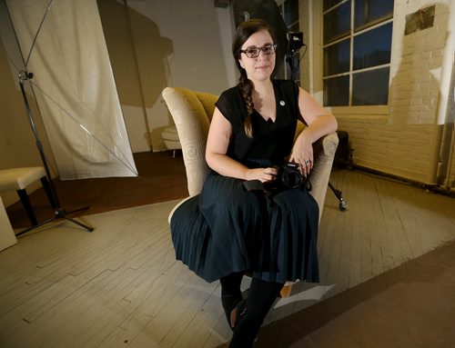 Kate Sinclaire has started an ethical adult website, for Geoff Kirbyson story, Friday, February 12, 2016. (TREVOR HAGAN/WINNIPEG FREE PRESS)