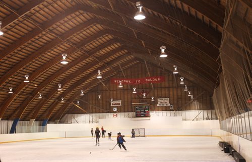 JOE BRYKSA / WINNIPEG FREE PRESSBaldur, Manitoba , Old Baldur, Manitoba hockey rink, February 16, 2016.( See Randy Turner rural hockey rinks 49.8 story)