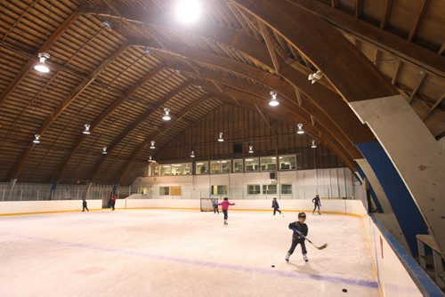 JOE BRYKSA / WINNIPEG FREE PRESSBaldur, Manitoba , Old Baldur, Manitoba hockey rink, February 16, 2016.( See Randy Turner rural hockey rinks 49.8 story)