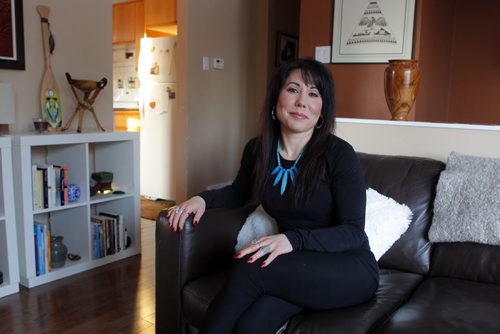 BORIS MINKEVICH / WINNIPEG FREE PRESS Leah Gazan, an indigenous activist who has been appointed to Manitobas Taxicab board. Amid allegations of racism within the industry and indigenous women feeling unsafe in cabs, Gazan hopes her appointment can shift the tides. Photo taken February 17, 2016