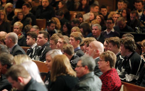 BORIS MINKEVICH / WINNIPEG FREE PRESS Cooper Nemeth funeral at the Calvary Temple in Winnipeg, MB. Photo taken February 29, 2016