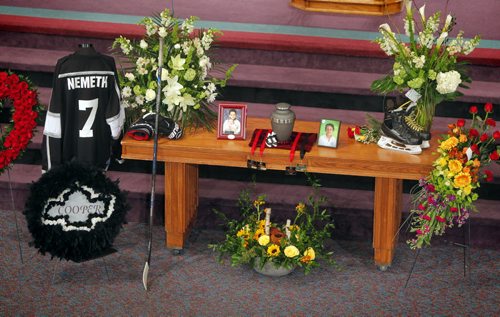 BORIS MINKEVICH / WINNIPEG FREE PRESS Cooper Nemeth funeral at the Calvary Temple in Winnipeg, MB. Photo taken February 29, 2016