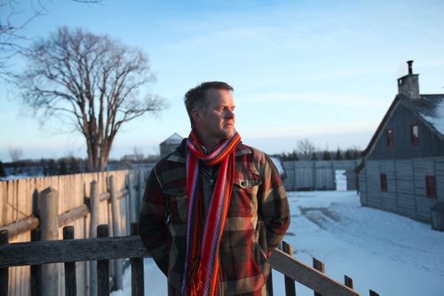 RUTH BONNEVILLE / WINNIPEG FREE PRESS Portrait of Daniel Leclair, President of festival du voyageur at Fort Gibraltar, who is being honoured with govenor general award on Friday for his volunteer work.  March 2nd, 2016