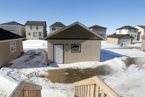 BORIS MINKEVICH / WINNIPEG FREE PRESS 144 Cherrywood Road in Bridgwater Trails. Ventura Custom Homes. Back lane garage. Photo taken March 07, 2016