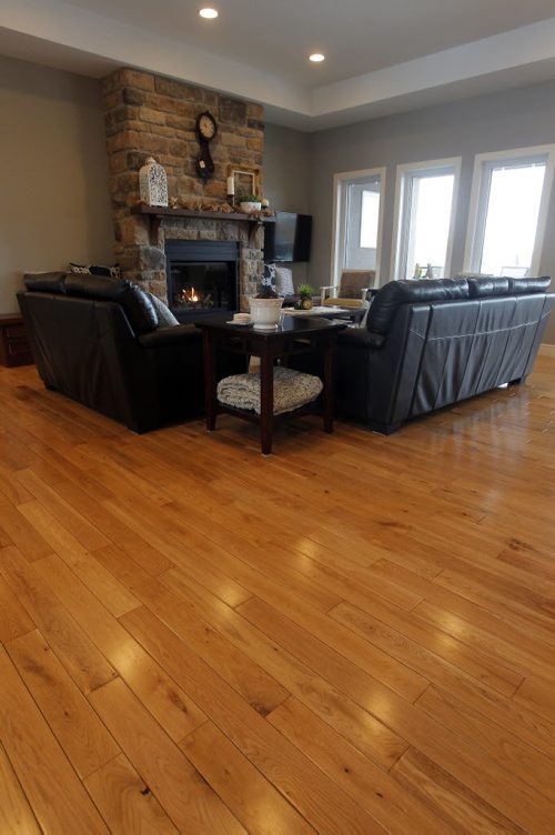 BORIS MINKEVICH / WINNIPEG FREE PRESS HOMES - 23 Wavecrest Cove. Living area with beautifyl hardwoods. Photo taken March 08, 2016