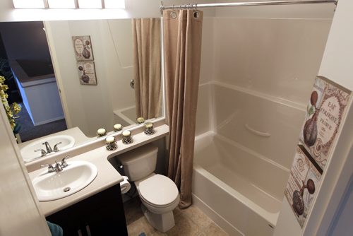 BORIS MINKEVICH / WINNIPEG FREE PRESS 68 Danakas Drive (The Atwood Lane Townhomes) in Transcona. main floor bathroom. Photo taken March 09, 2016