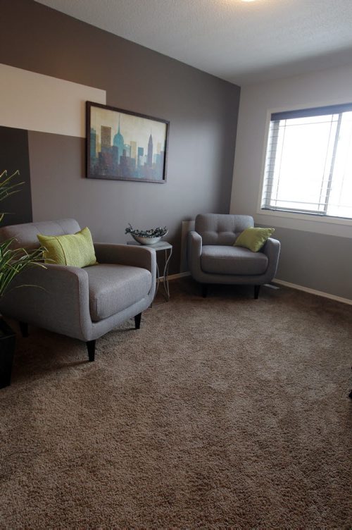 BORIS MINKEVICH / WINNIPEG FREE PRESS 68 Danakas Drive (The Atwood Lane Townhomes) in Transcona. Second floor lounging area. Photo taken March 09, 2016