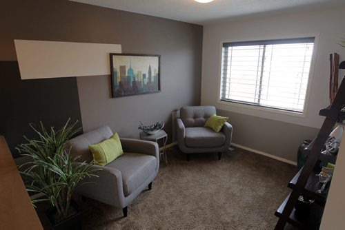 BORIS MINKEVICH / WINNIPEG FREE PRESS 68 Danakas Drive (The Atwood Lane Townhomes) in Transcona. Second floor lounging area. Photo taken March 09, 2016