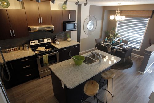 BORIS MINKEVICH / WINNIPEG FREE PRESS 68 Danakas Drive (The Atwood Lane Townhomes) in Transcona. Kitchen. Photo taken March 09, 2016