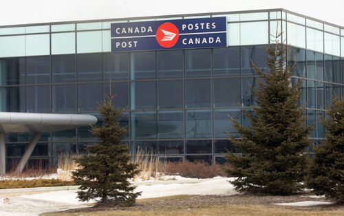 JOE BRYKSA / WINNIPEG FREE PRESS  New Canada Post sorting facility near James A Richardson International airport, March 10, 2016.(See story)