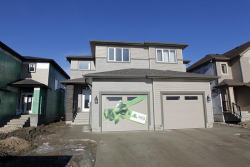 BORIS MINKEVICH / WINNIPEG FREE PRESS 140 Larry Vickar Drive West in Devonshire Village A & S Homes. Photo taken March 14, 2016