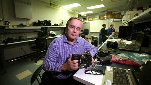 RUTH BONNEVILLE / WINNIPEG FREE PRESS  Portrait of Kerry Thacher, CEO of Librestream, a local entrepreneur and company that makes software and cameras for remote field work.   See Martin Cash story.    March 15, 2016