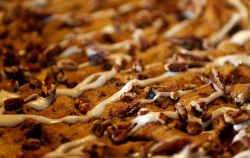 TREVOR HAGAN / WINNIPEG FREE PRESS Recipe Swap. Make-Ahead "Cinnamon Bun" Casserole, Thursday, March 17, 2016.