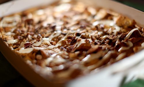 TREVOR HAGAN / WINNIPEG FREE PRESS Recipe Swap. Make-Ahead "Cinnamon Bun" Casserole, Thursday, March 17, 2016.