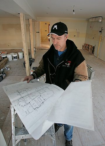 BORIS MINKEVICH / WINNIPEG FREE PRESS  080303 Ralph Oswald is a home renovator. He poses in a home that is being redone.