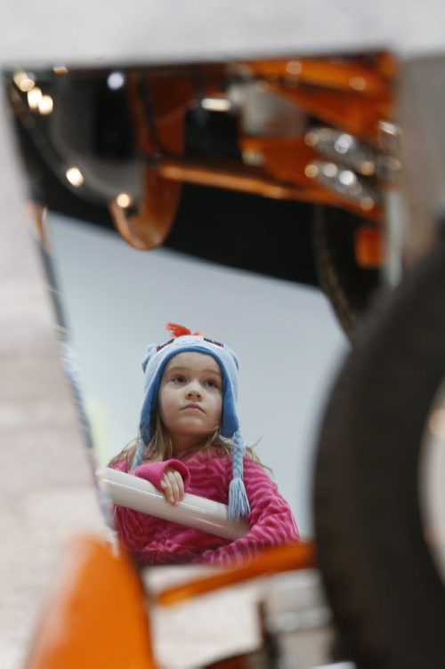 JOHN WOODS / WINNIPEG FREE PRESS People check out the cars at the World of Wheels  in Winnipeg Saturday, March 19, 2016.