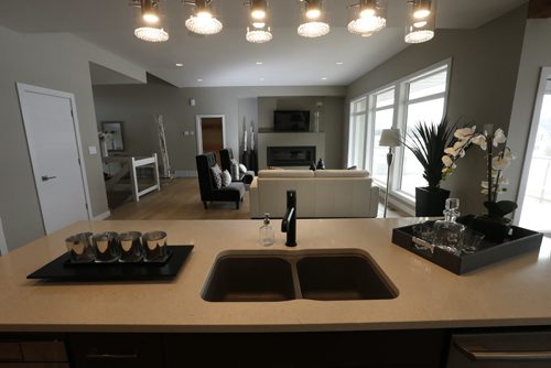 WAYNE GLOWACKI / WINNIPEG FREE PRESS  Homes. 18 Paxton Ridge in Countryside Crossing in East St. Paul. The view from the kitchen island. The realtor is Irwin Homes Andrew Koop.  Todd Lewys story  March 22 2016