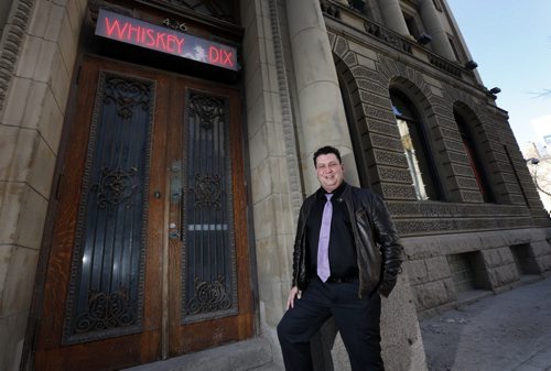 WAYNE GLOWACKI / WINNIPEG FREE PRESS  Christian Stringer is breathing new life into the Palomino Club and moving it into Whisky Dix on Main Street Geoff Kirbyson story.  March 23 2016