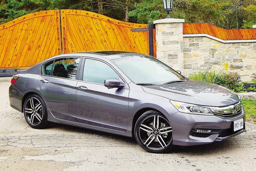 Canstar Community News 2016 Honda Accord Sport Sedan. Credit: Brian Harper, Driving