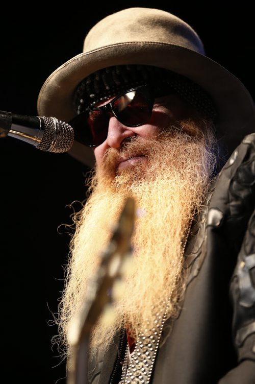 JOHN WOODS / WINNIPEG FREE PRESS ZZ Top performs in Winnipeg Tuesday, March 29, 2016.