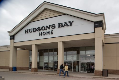 MIKE DEAL / WINNIPEG FREE PRESS Former Home Outfitters store at 710 St. James St. has been converted into a new Hudsons Bay Home store. 160331 - Thursday, March 31, 2016