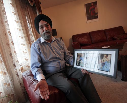 PHIL HOSSACK / WINNIPEG FREE PRESS Darshan Singh is still emotional while describing the night his wife died,  Mohinder, 57, was taken to hospital by ambulance last Oct. 14th after collapsing in her home. She was put in waiting room. Suffering severe headaches. Her husband, Darshan, asked repeatedly for assistance  for her to get a scan or a bed to lay on  but was told no beds and CT scan was already being used. They didnt even give her an asprin, he said. So she ended up lying on waiting room floor. Two hours later, she was unconscious and rushed to HSC, where she was pronounced dead the next day from brain aneurism. The family is still waiting for answers. See Randy Turner's story.  April 1, 2016